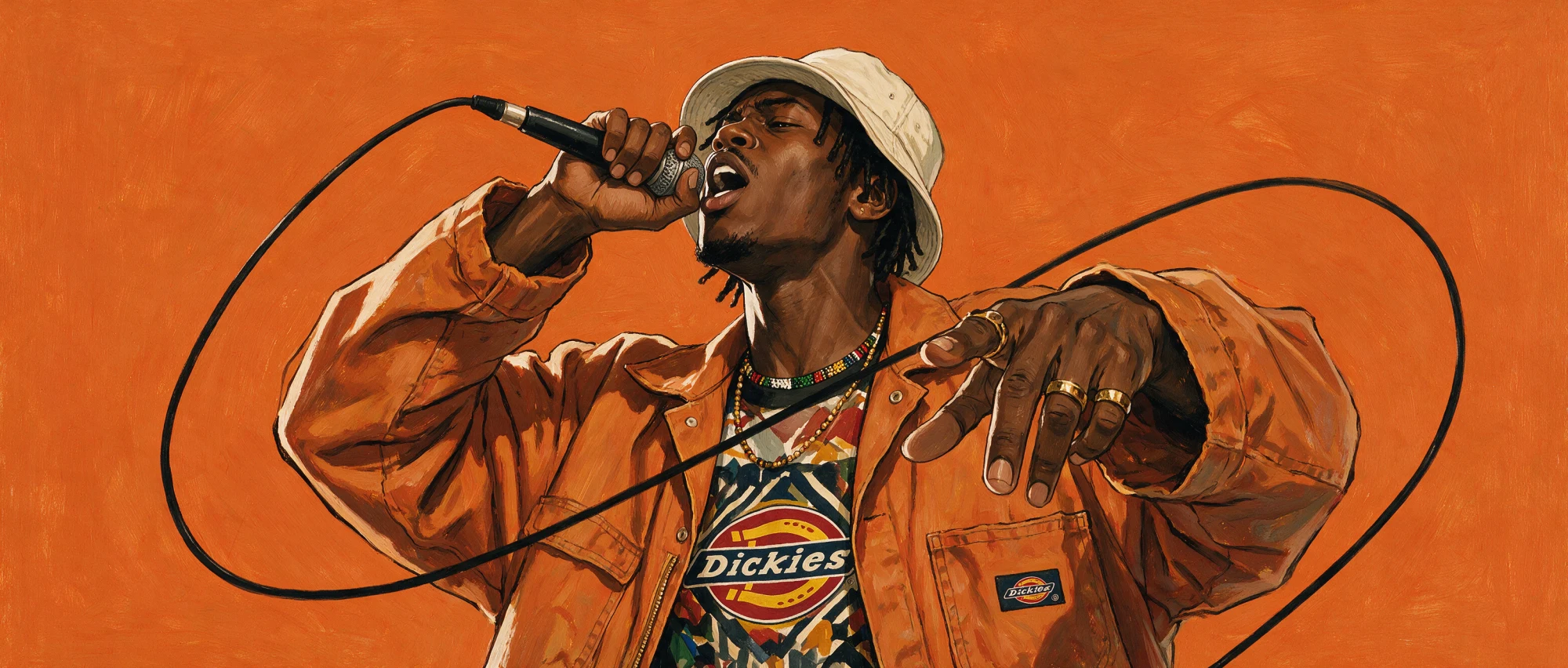 Stoop zine — 'On the Mic'